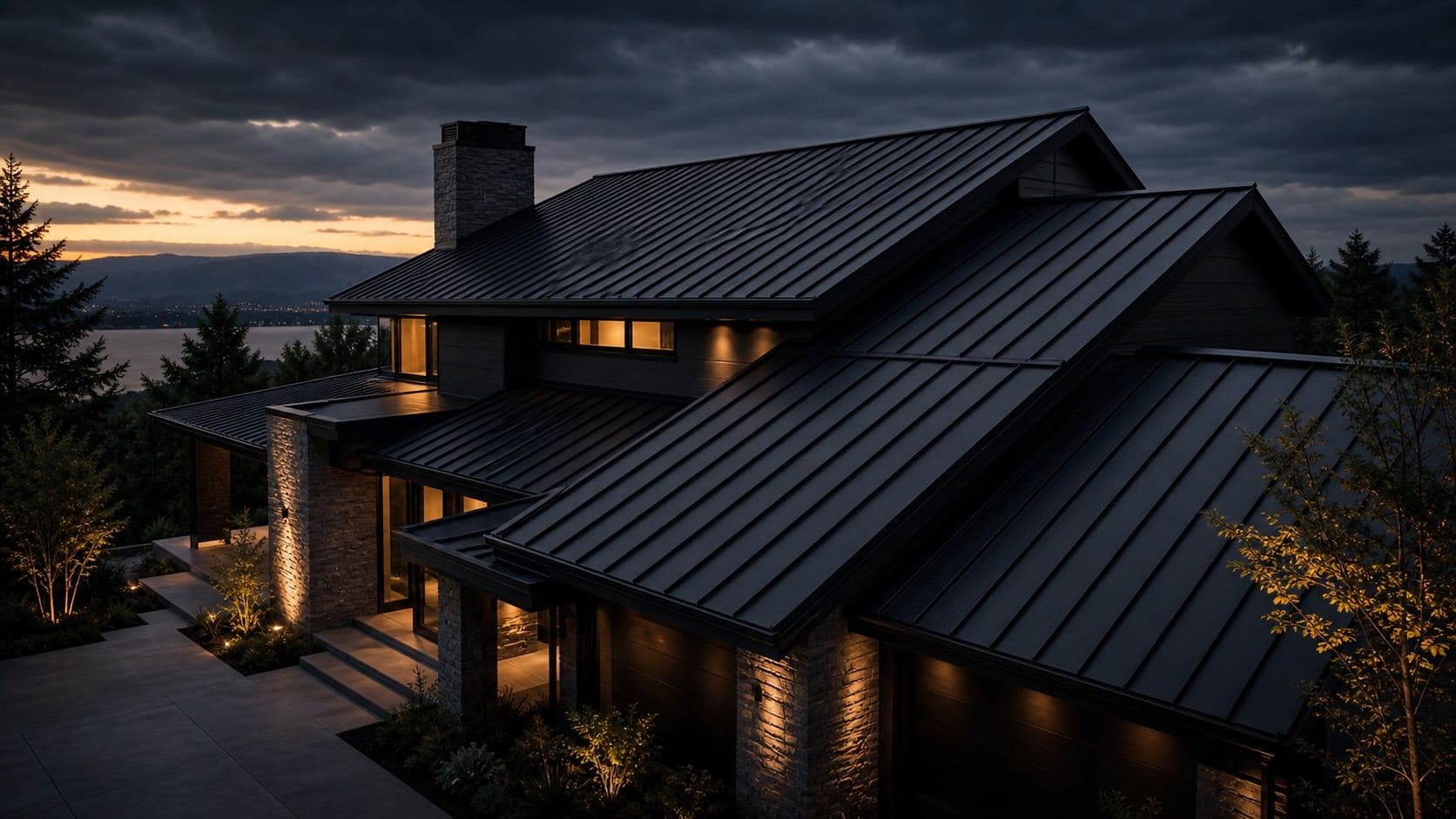 Black Ridge Residence roofing project